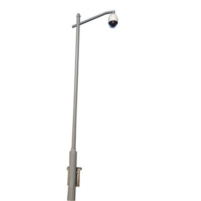 同协电子非标定制球机立杆 单 双枪机 路灯指示牌立杆 厂家直销