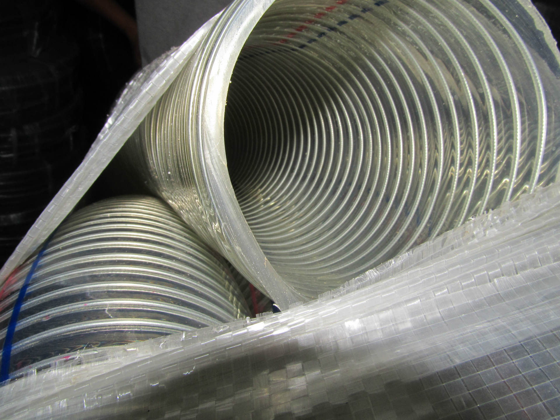 pvc透明钢丝软管 dn50钢丝透明软管