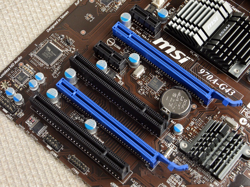 msi/微星 970a-g43 am3  970主板 全固态大板 兼容fx6300 fx8300