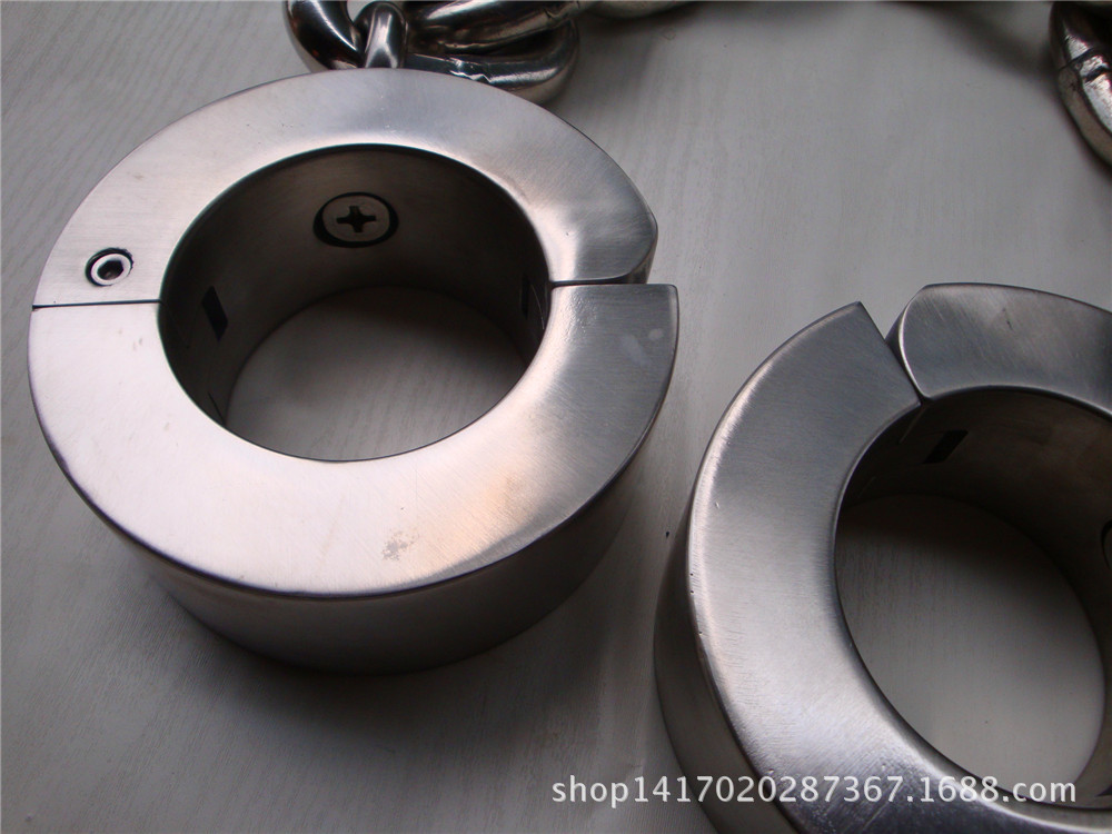 超重不锈钢金属脚镣男女捆绑一件代发货15.5公斤重