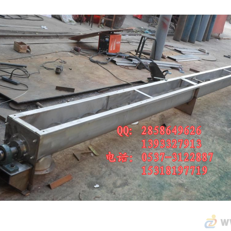 水泥绞龙中间掉挂轴承选用耐磨轴瓦耐用提升机