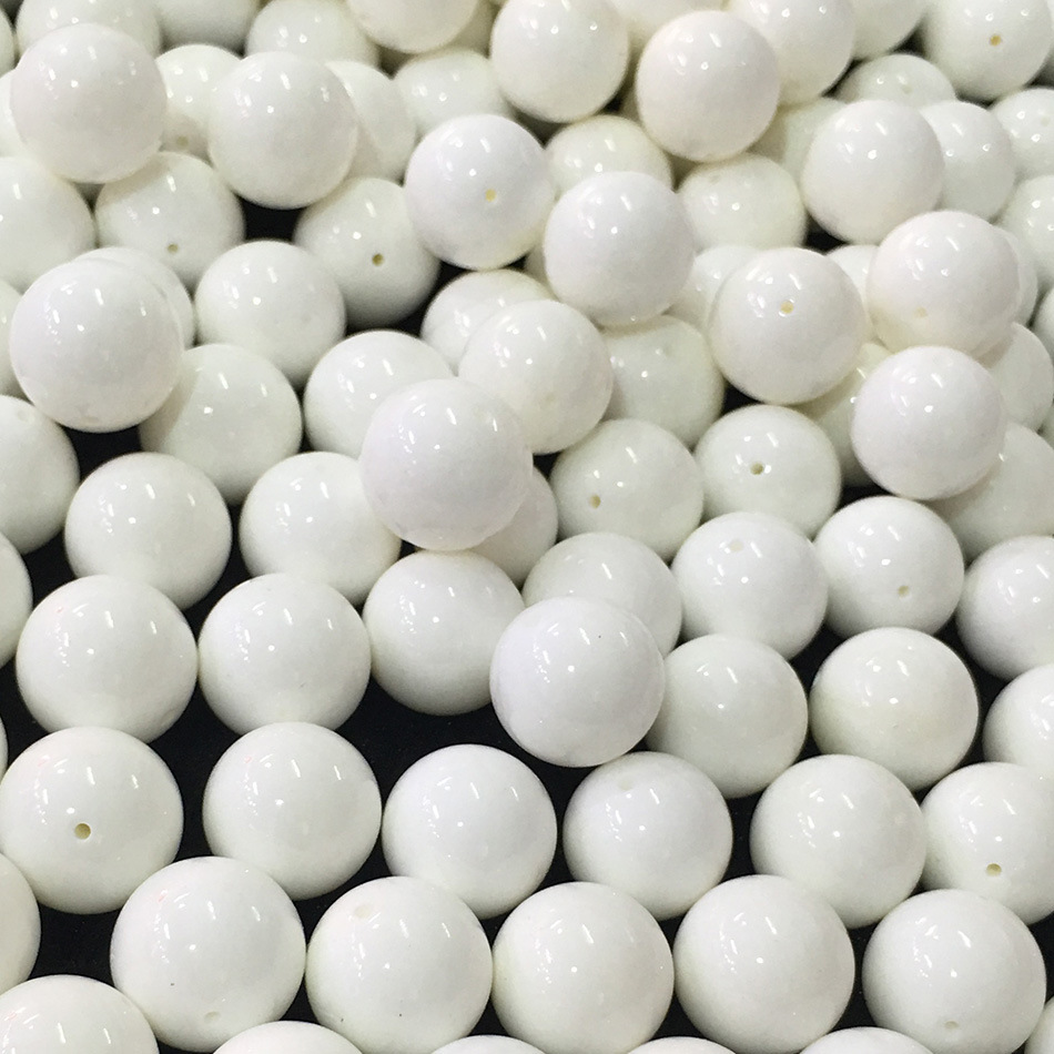 天然白砗磲散珠16mm圆珠子diy项链饰品配件大小都有需要联系客服