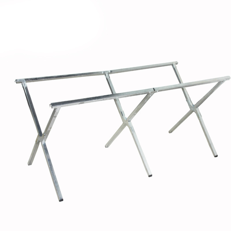 包邮直销2米空架折叠摆摊货架地摊货架夜市摆摊地摊桌 伸缩架子