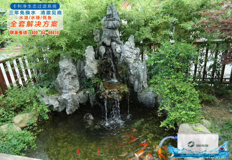 漯河假山鱼池设计 景观水处理 水池净化哪家专业
