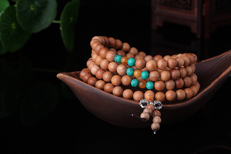 黄豆杉佛珠手链 108 念珠 男士 佛珠 佛珠批发