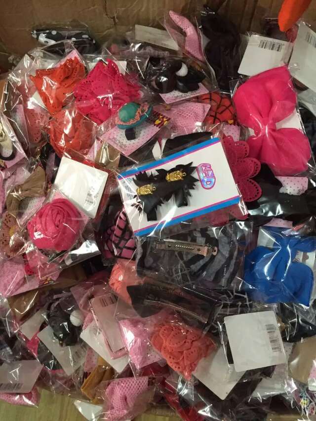 10元店模式货源批发最新混款韩式库存地摊跑江湖称斤饰品头饰头绳