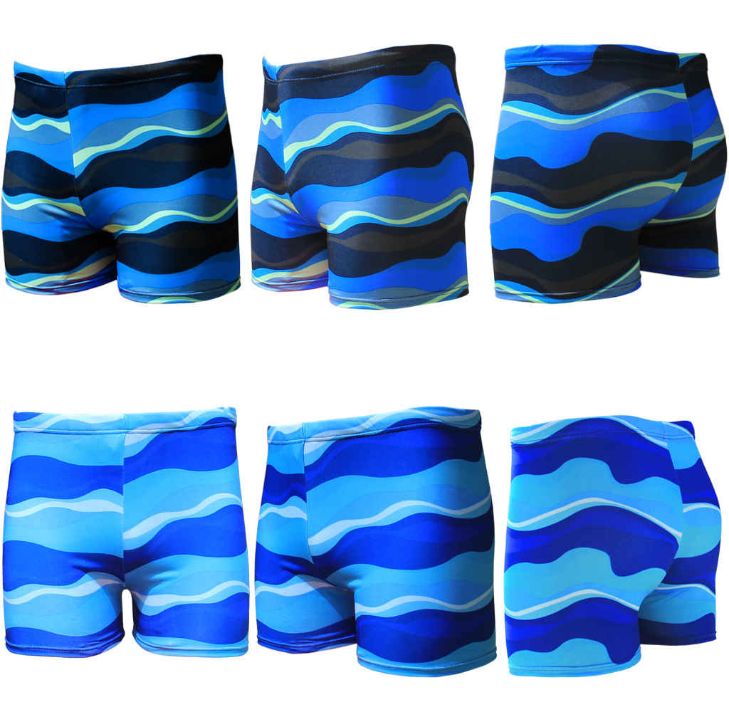 5101泳裤男泳裤 平角泳裤 印花男士泳