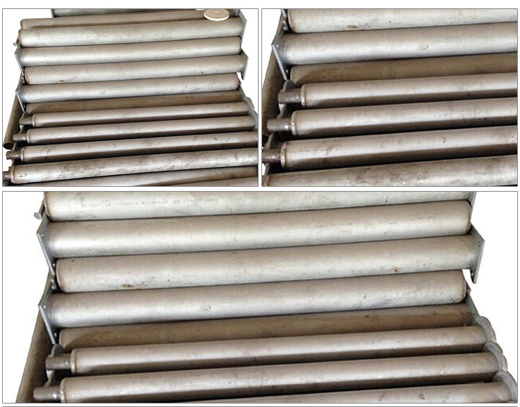 钢套管和加热器组成,加热器一般由φ3-5 mm电热丝绕在开有螺旋沟槽的