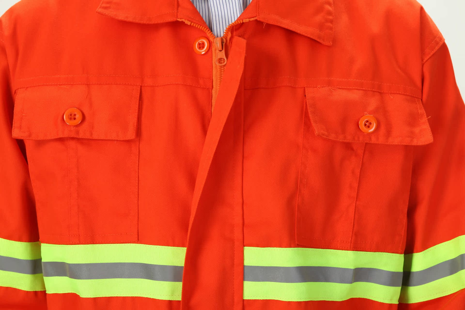 环卫工作服套装男女工装 春秋反光条施工服 清洁工劳保服长袖定做