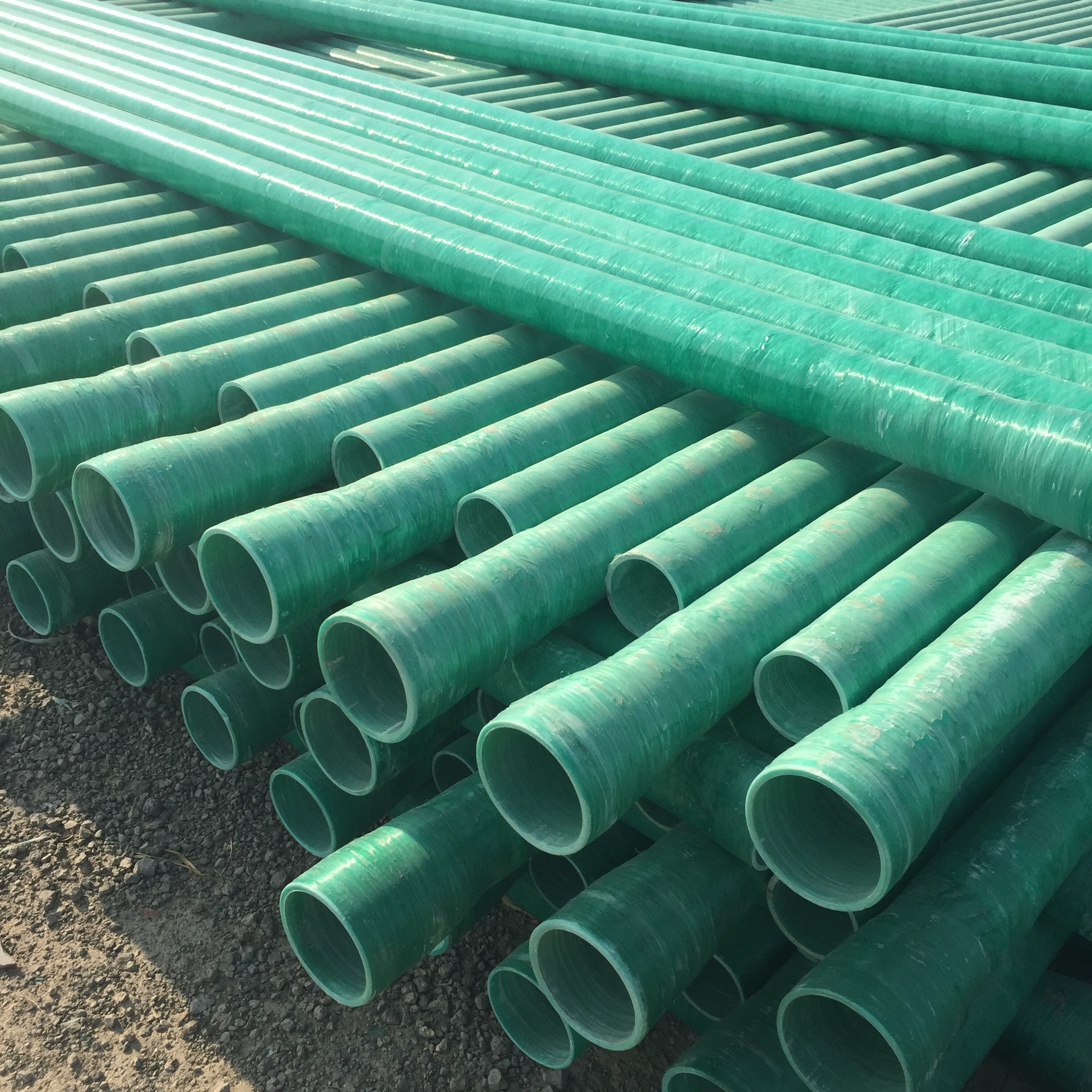 河北供应玻璃钢加沙缠绕管 玻璃钢电力管175*8