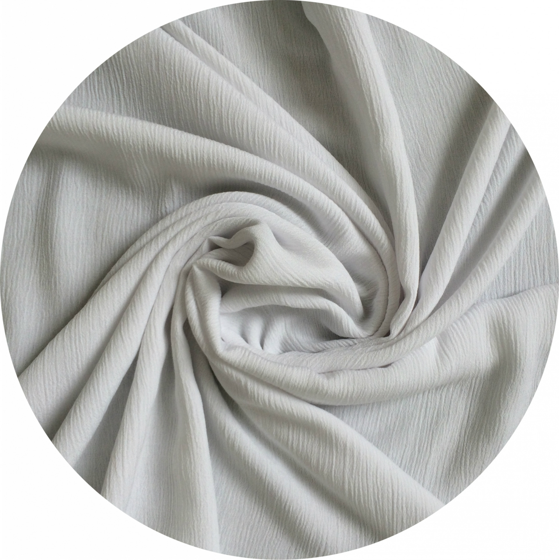 人棉绉布漂白绵绸布料夏季3024人造棉服装viscose面料定制