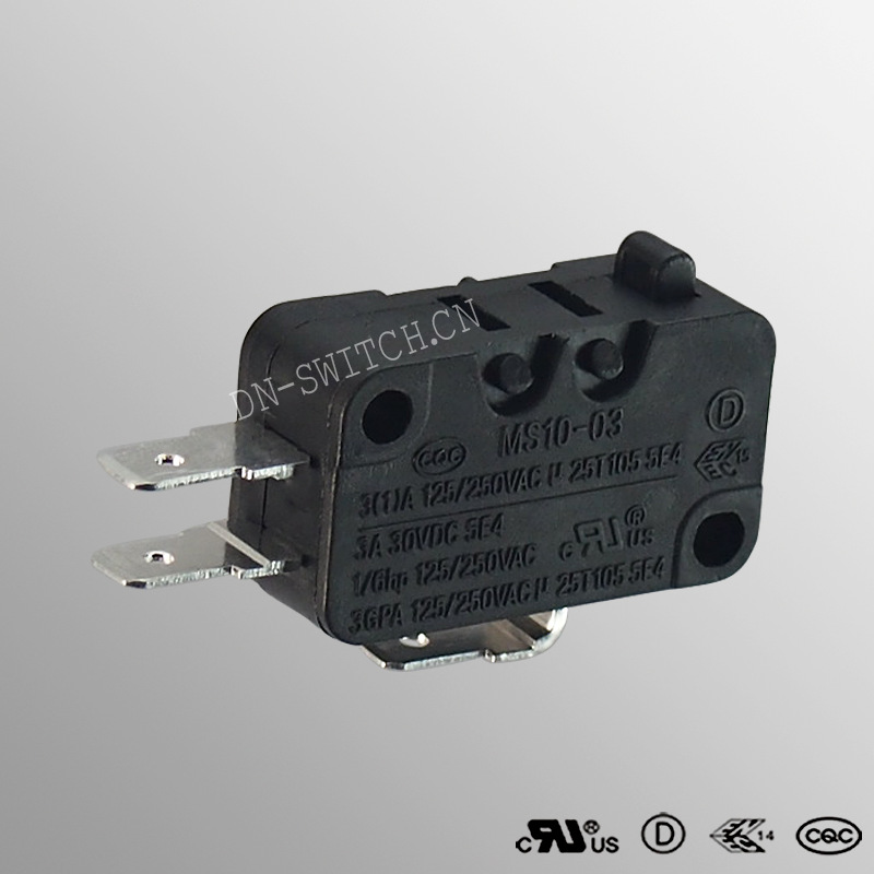 dongnan办公设备碎纸机微动开关 ms10-03a t125 转换式微动开关