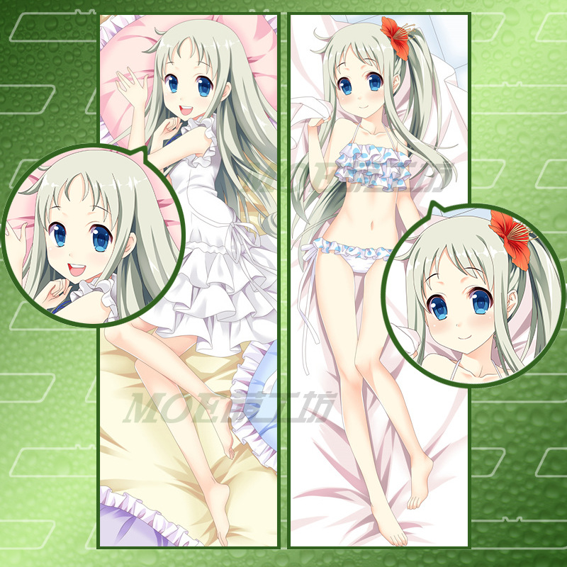 等身抱枕套未闻花名面码日本动漫抱枕可拆式diy个性定制一件起发