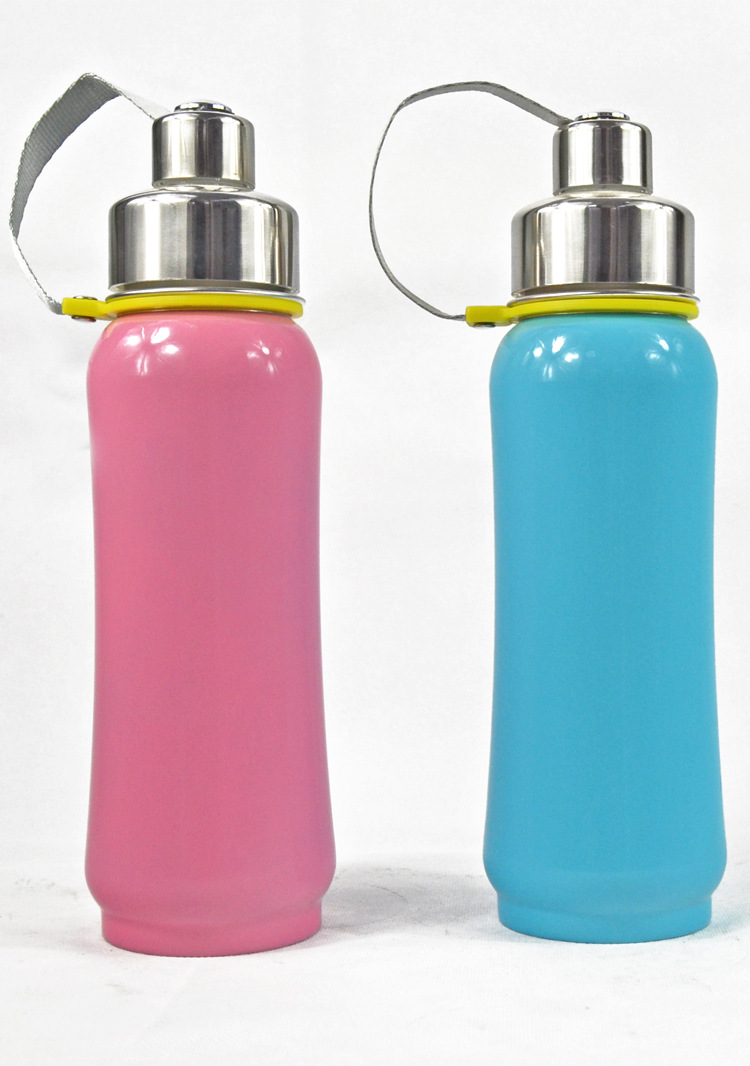 hx-808双层不锈钢大容量保温杯 户外旅行运动水壶不锈钢.