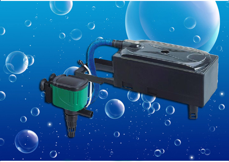 鱼缸三合一过滤器超静音水族箱过滤潜水泵鱼缸水泵外置内置氧气泵