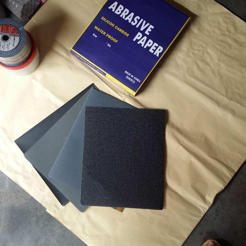 批发碳化硅水砂纸 汽车抛光水砂纸 家具磨料水砂纸 价格0.25元