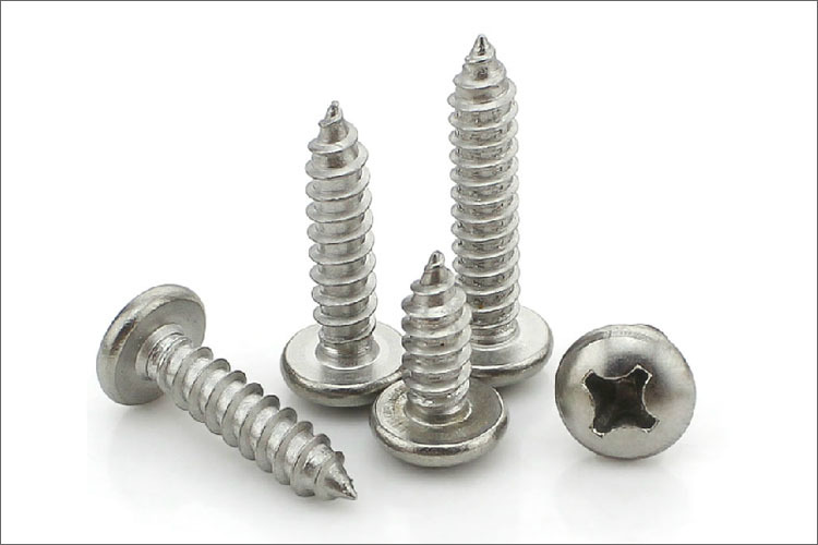 304不锈钢圆头自攻螺丝钉 gb845-pa十字盘头自攻螺丝m4*38