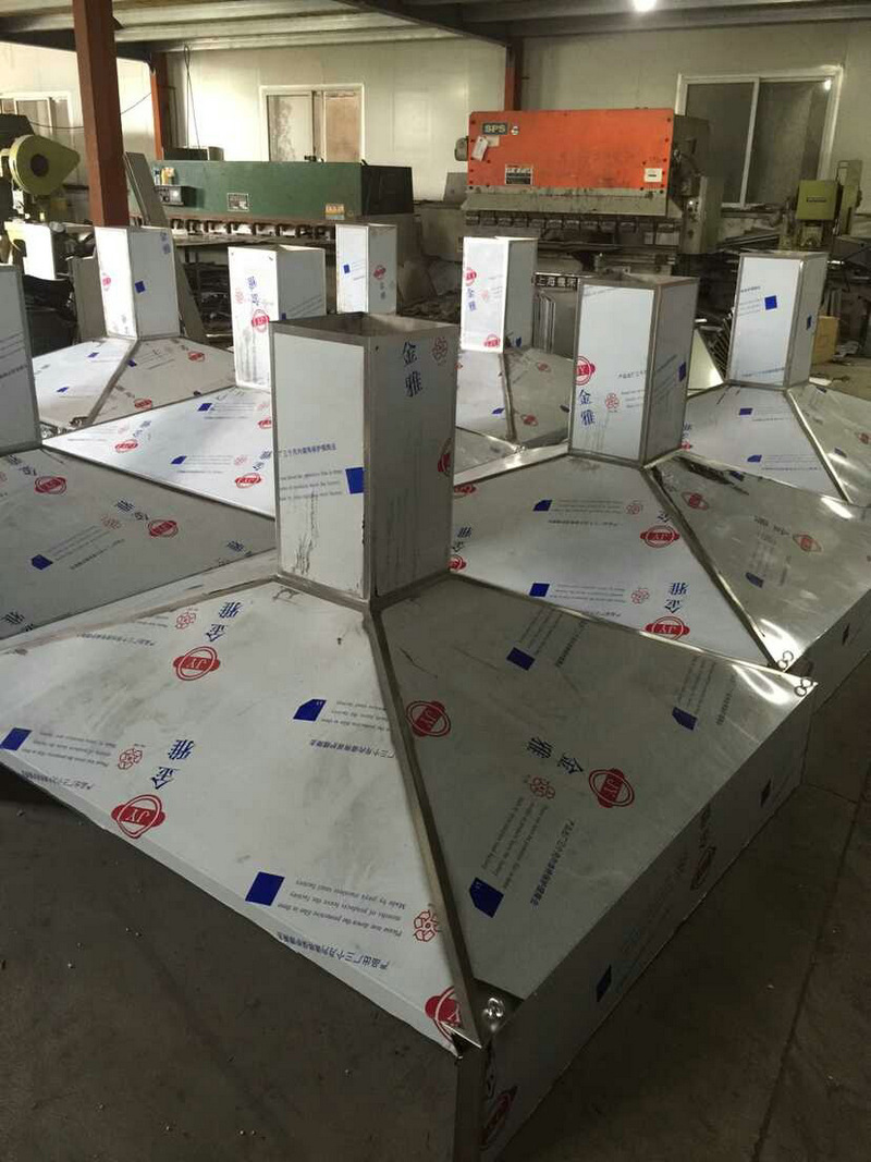 厨房排风罩_专业供应 厨房排风罩 固定式不锈