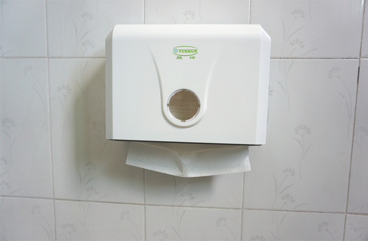 擦手纸巾架 卫生间厕所纸架塑料防水纸巾架 壁挂式抽纸盒擦手纸盒