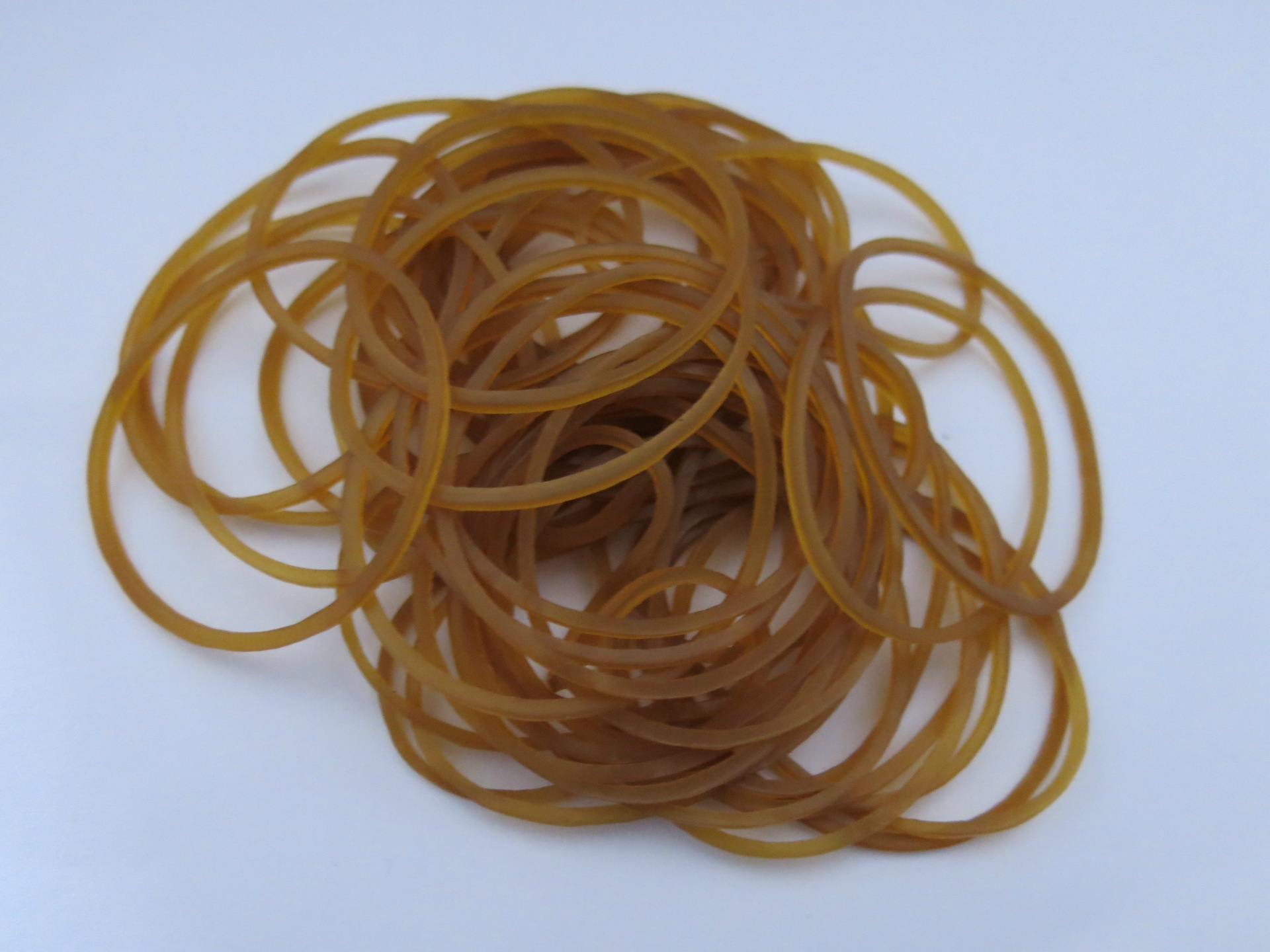 橡胶圈 黄色1.5寸38mm 环保橡皮筋 不含油