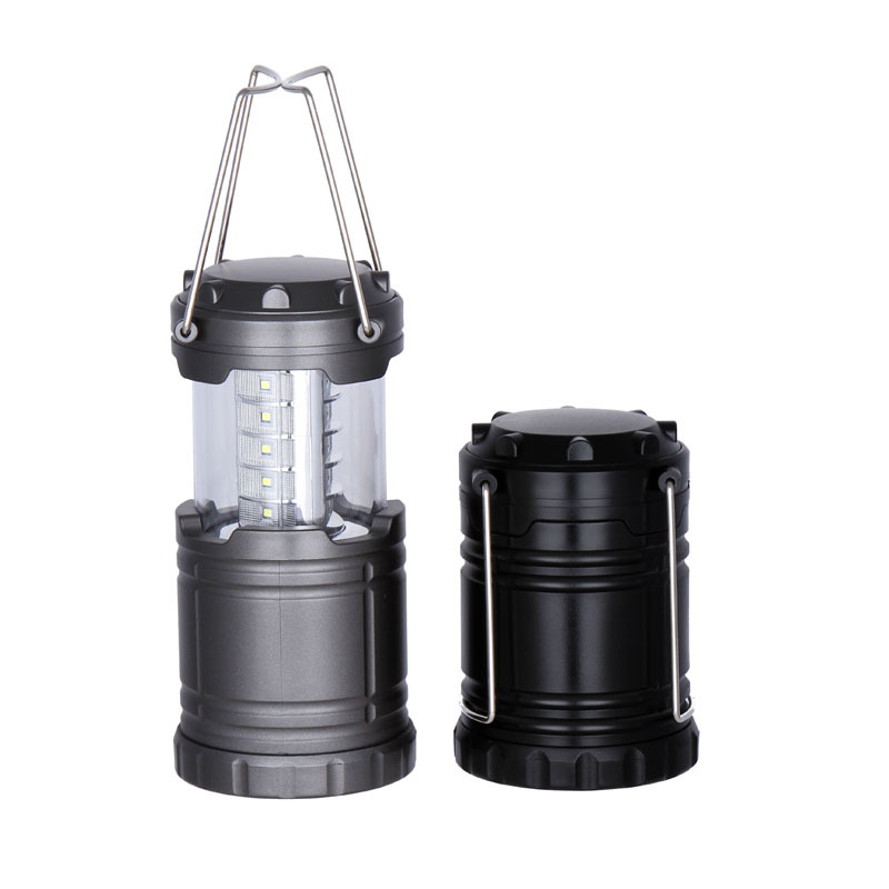 30led Stretch Camping Lamp Outdoor Super Bright Camp Tent Light Automatic Pull Small Lantern Camping Outdoor Camping Lantern