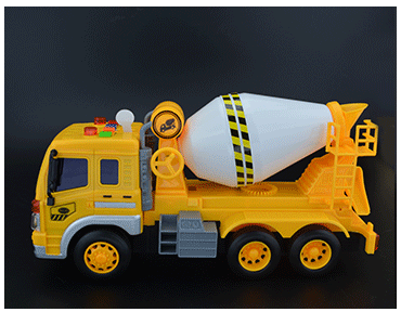 凌盛555-5能说会唱唐诗歌曲的工程车惯性消防云梯1:16比例仿真车