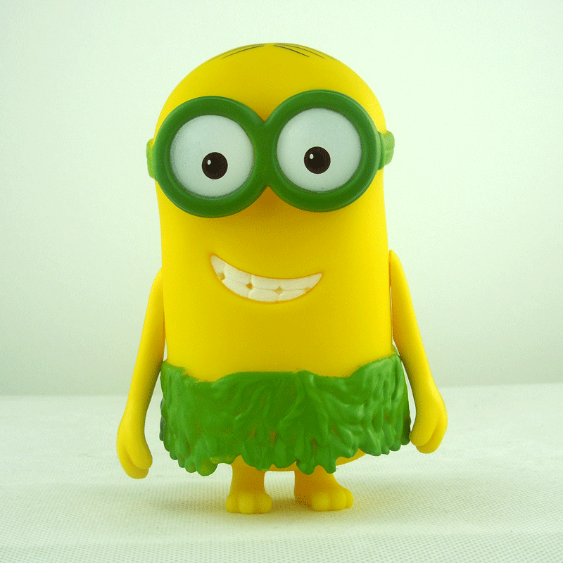 爆款神偷奶爸小黄人公仔3d眼搪胶卡通动漫玩偶摆件礼品活动赠送