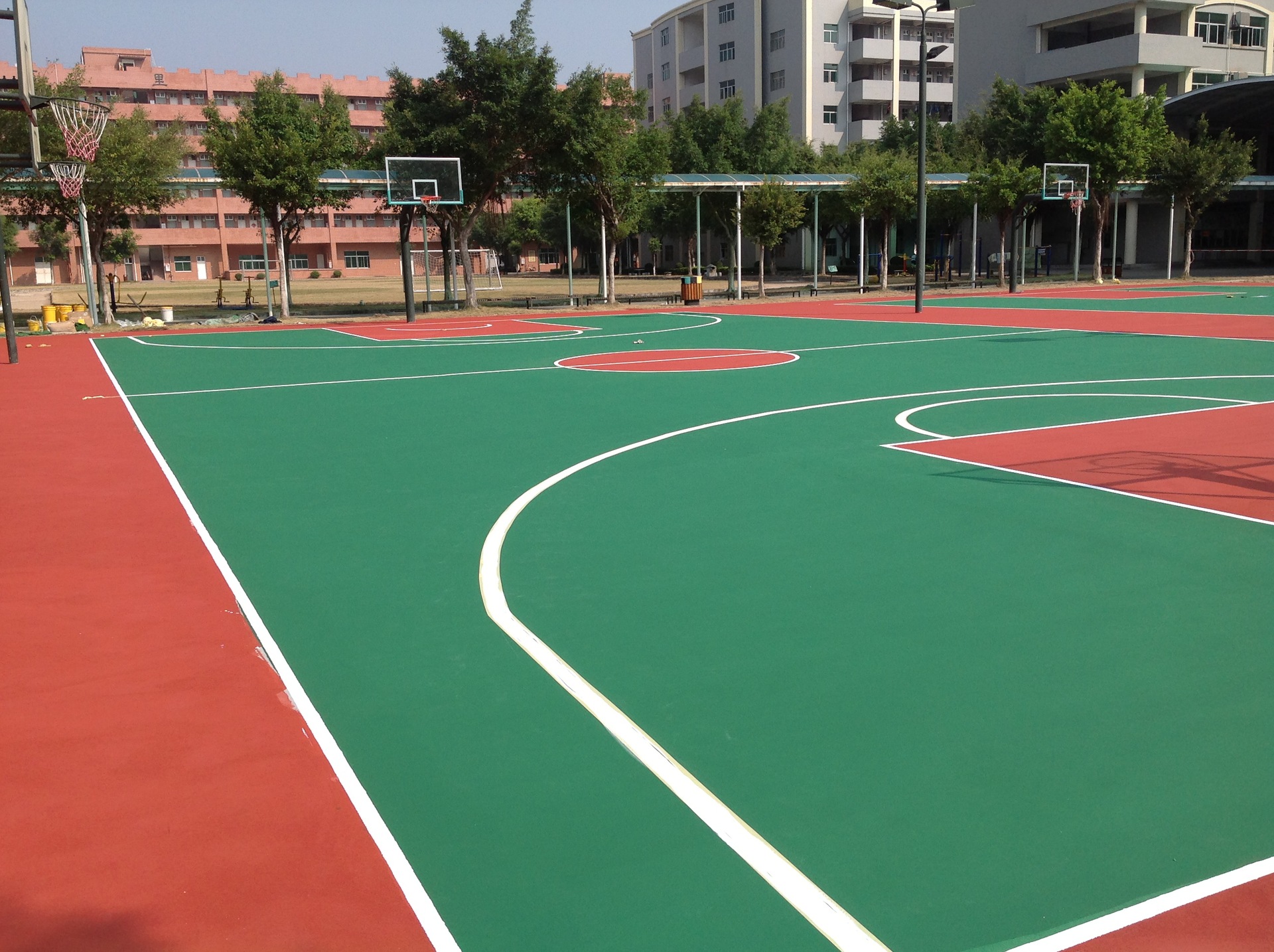 温州环保弹性丙烯酸 耐磨运动丙烯酸球场