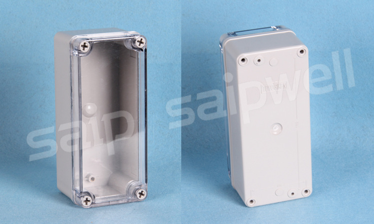 塑料盒子_ds-at-0818透明盖防水盒 塑料接线盒