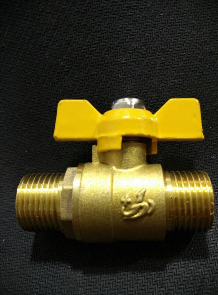 玉环厂家供应单向蝶柄燃气阀 煤气阀门 英