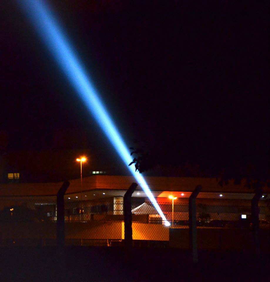 厂价热卖 3000w户外探照灯 空中玫瑰灯 楼顶防水射灯