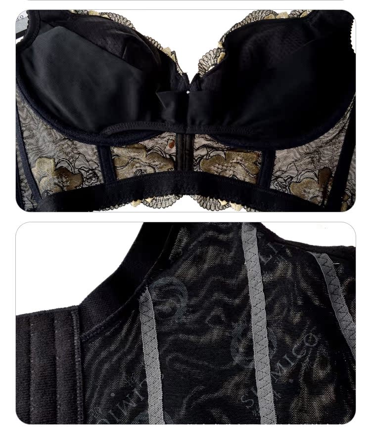 美容院丝琳妮尔能量短文胸活氧气波功能文胸