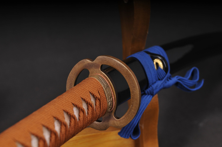 纯铜武藏t10手工四面双层直线研磨武士刀打刀