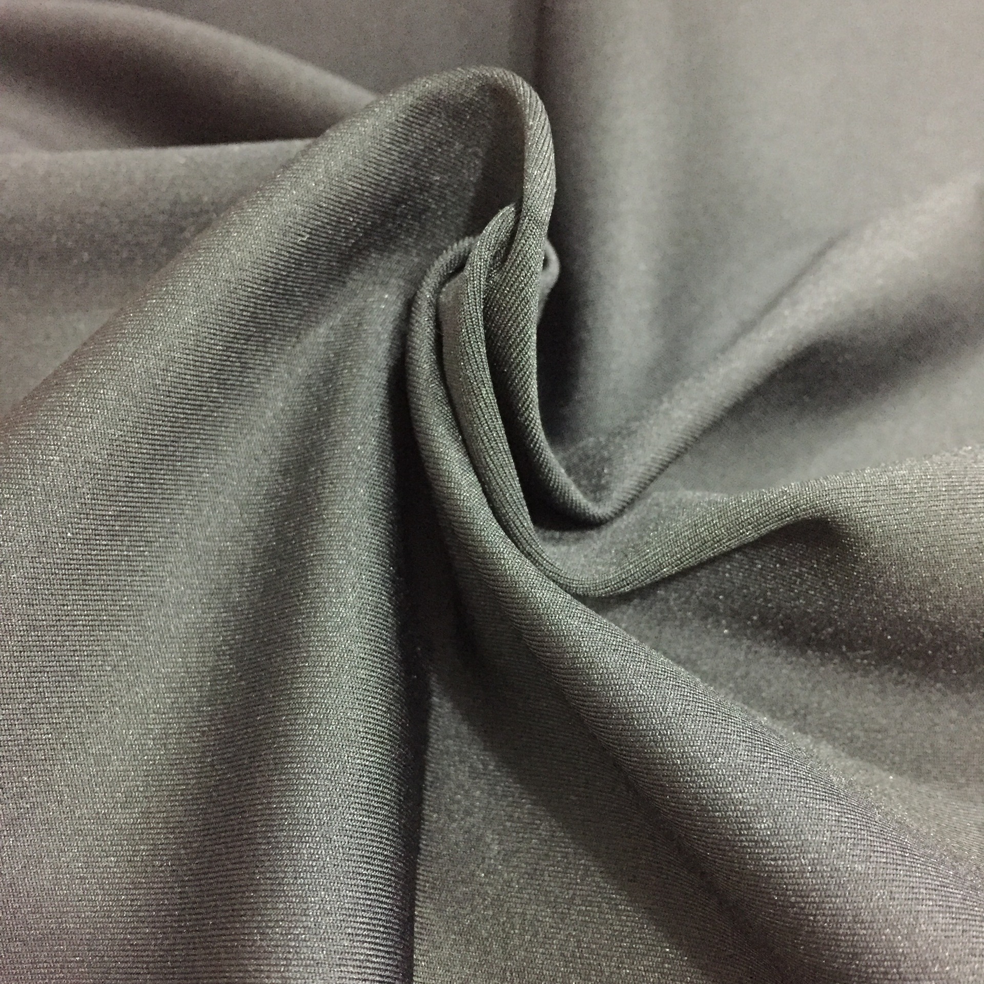 纬编双面锦氨针织布 加厚高弹面料 可做瑜