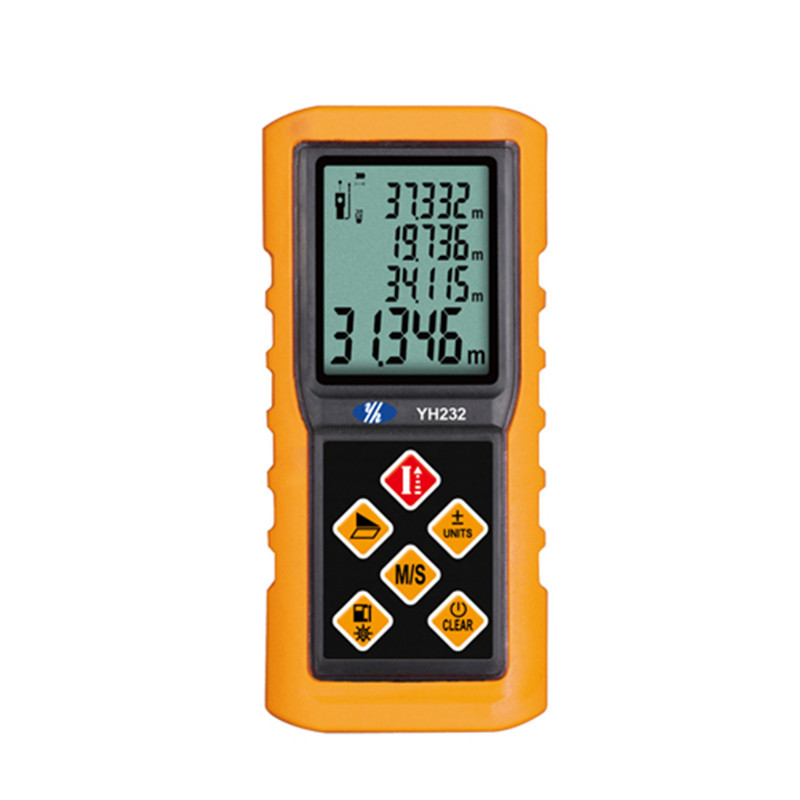 包邮测距仪yh232手持式激光测距仪电子测量尺80米量程正品