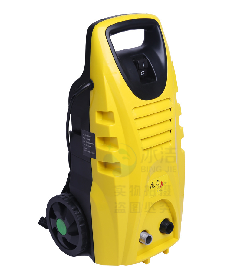 厂家直销便携式家用高压清洗机220v可移动小型洗车机洗地机