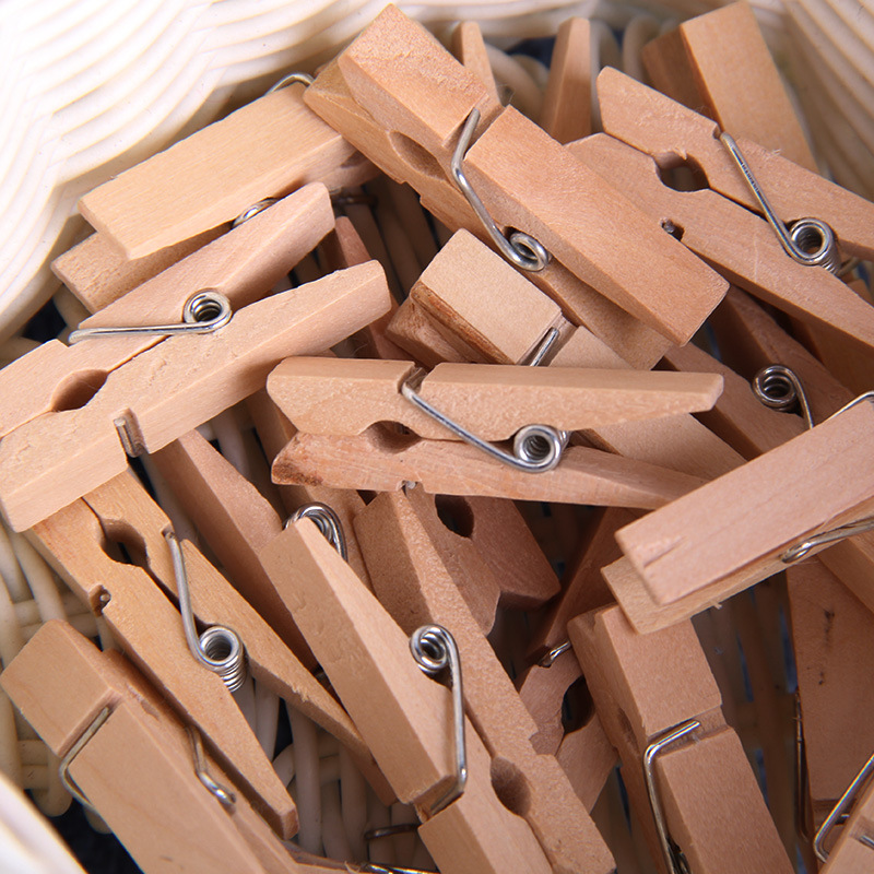 木制卡通夹子diy35cm装饰便签票据夹卡通可爱礼品日常用品挂件