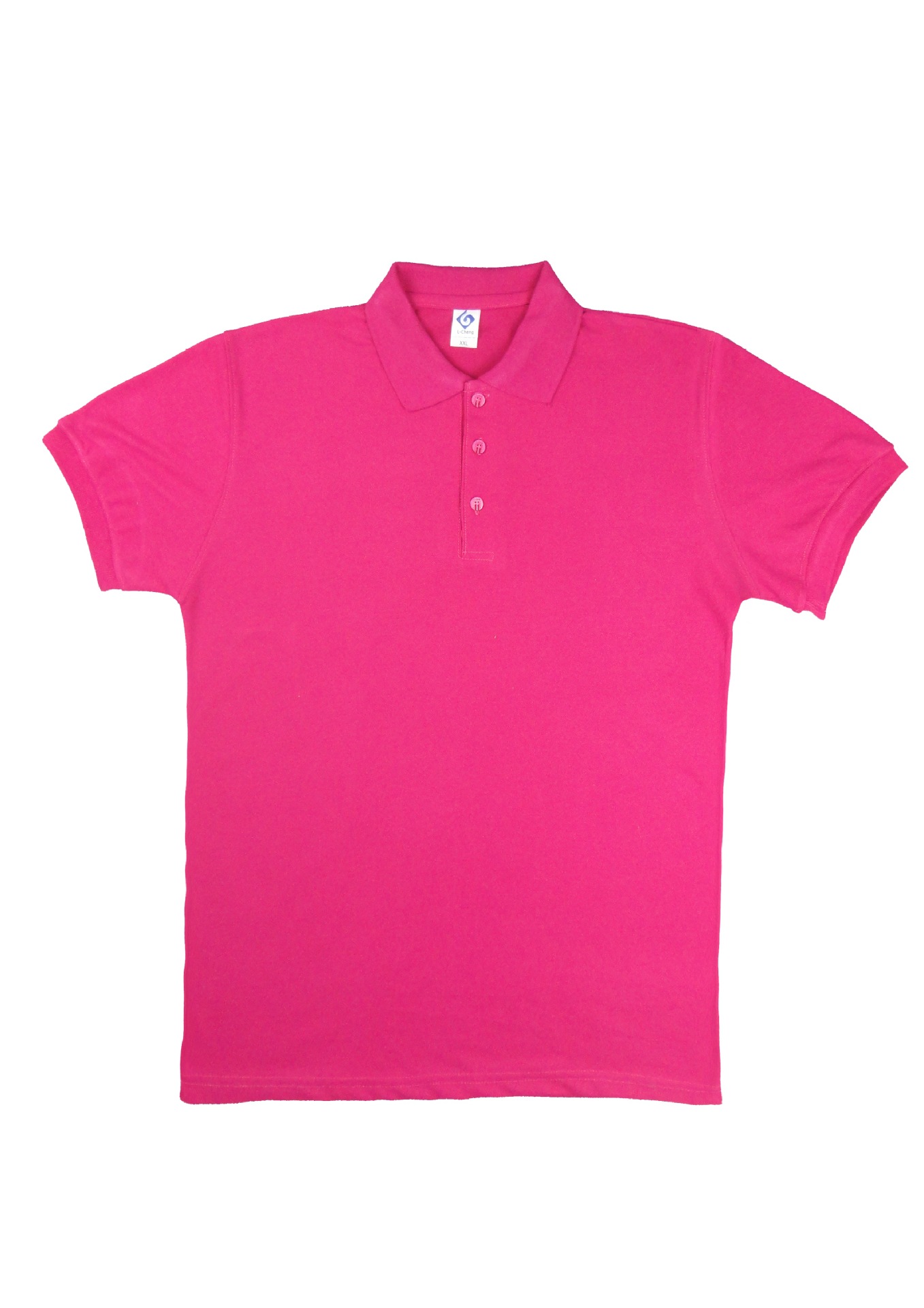 批发珠地网眼荧光绿色cvc翻领短袖t恤10色可选现货批发可定做颜色