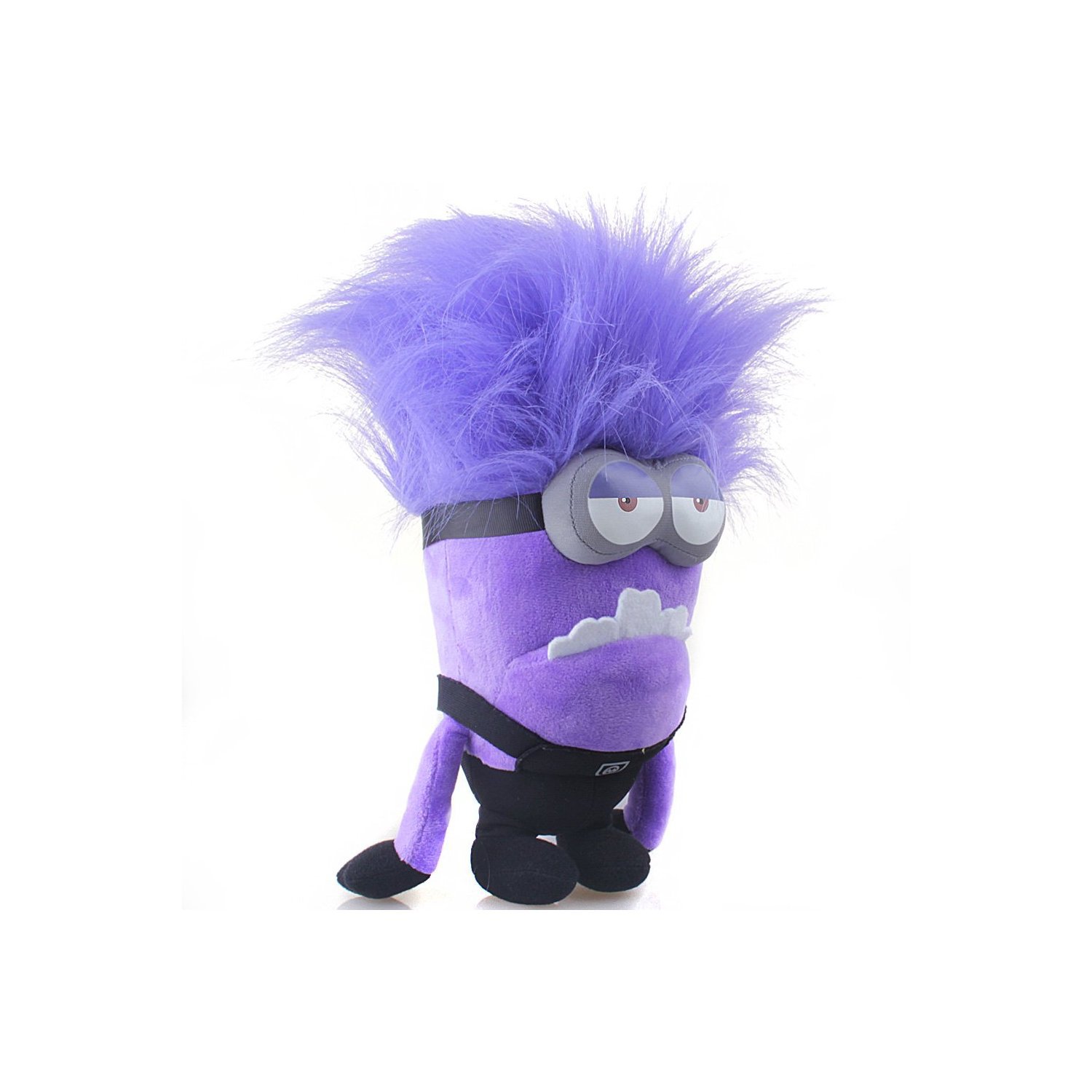 现货低价神偷奶爸小黄人紫色公仔 紫色双眼小号小黄人毛绒玩具