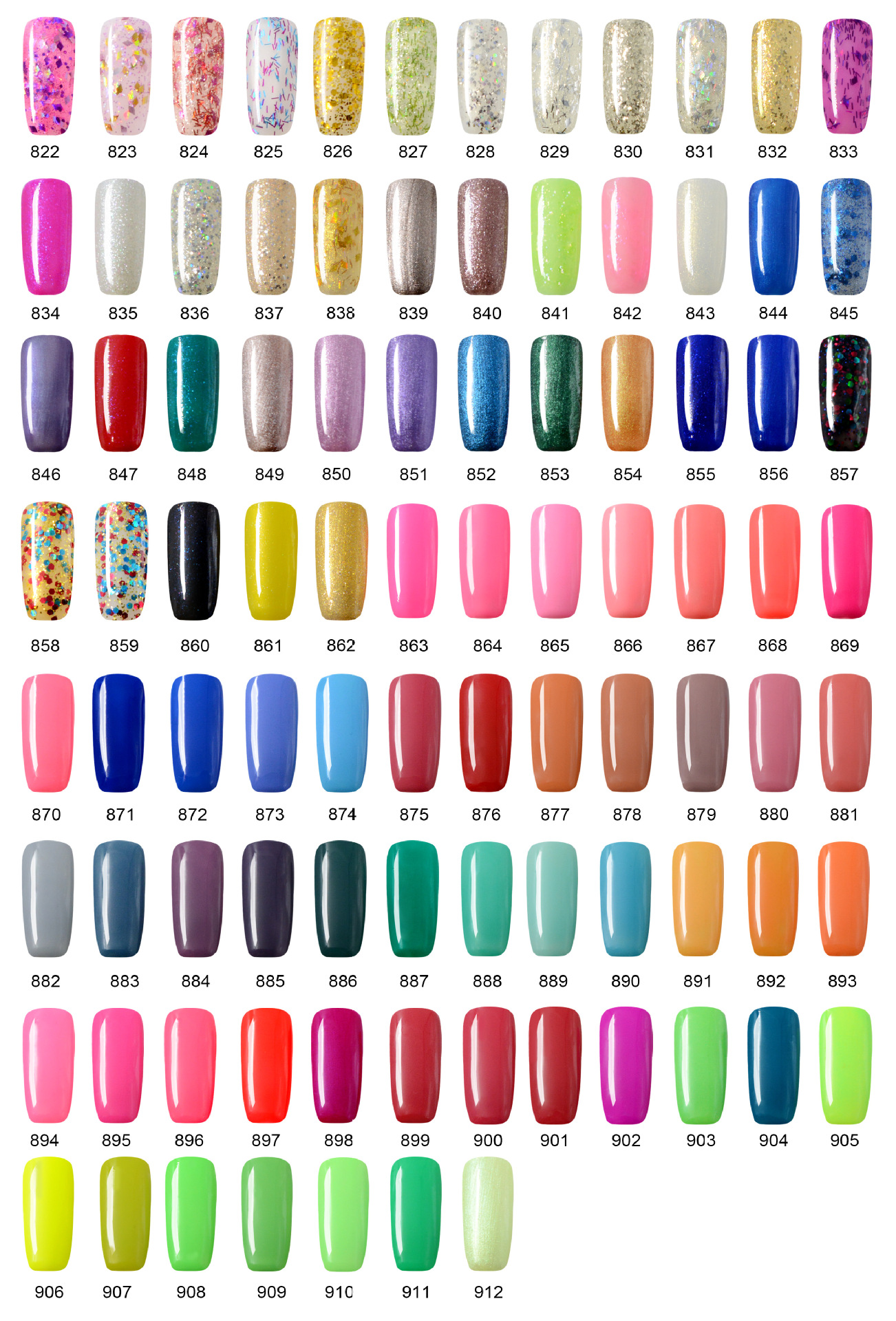 媚夏mei-charm品牌610色 新款甲油胶 指甲胶 qq甲油胶批发