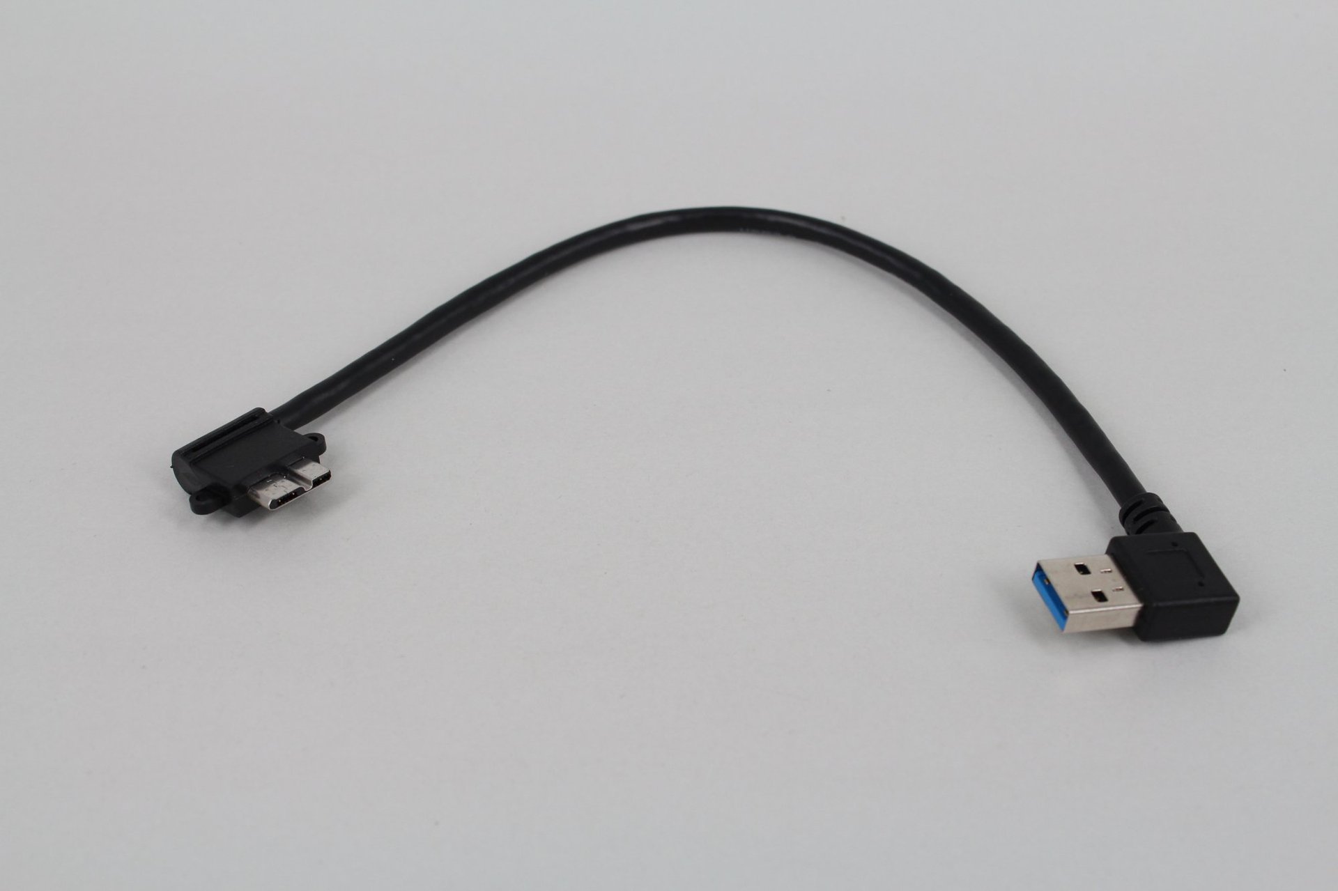 usb3.0双弯头micro 右弯公和左右弯usb公接口通用数据充电超短线