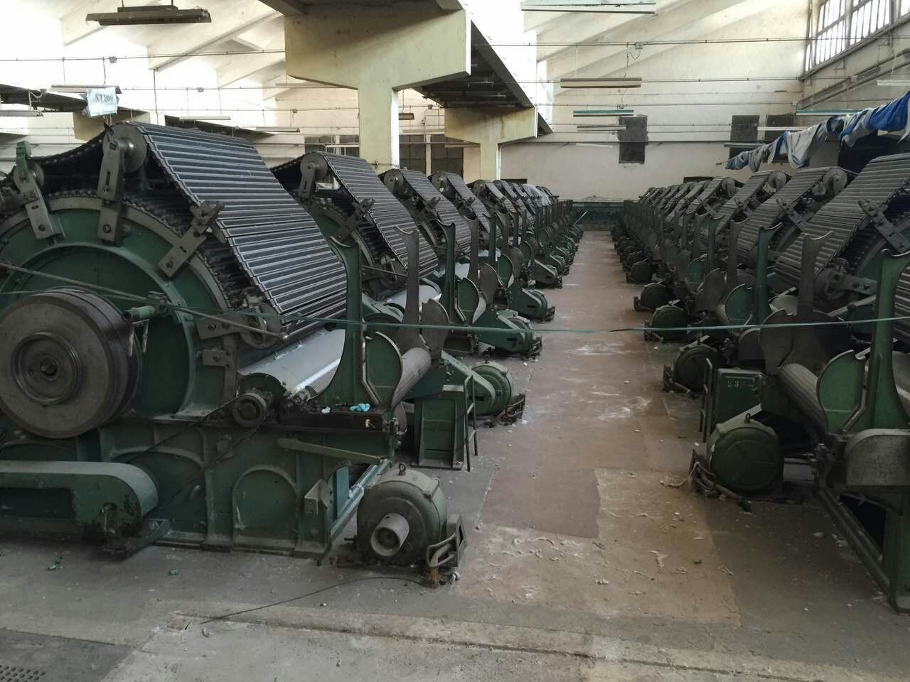 求购二手梳棉机;186梳棉机 各种老式梳棉机和纺织机械