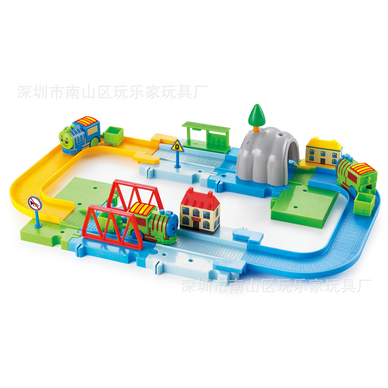 正品玩乐家轨道车  启蒙翻滚托马斯小火车 轨道车托马斯 锻炼思维
