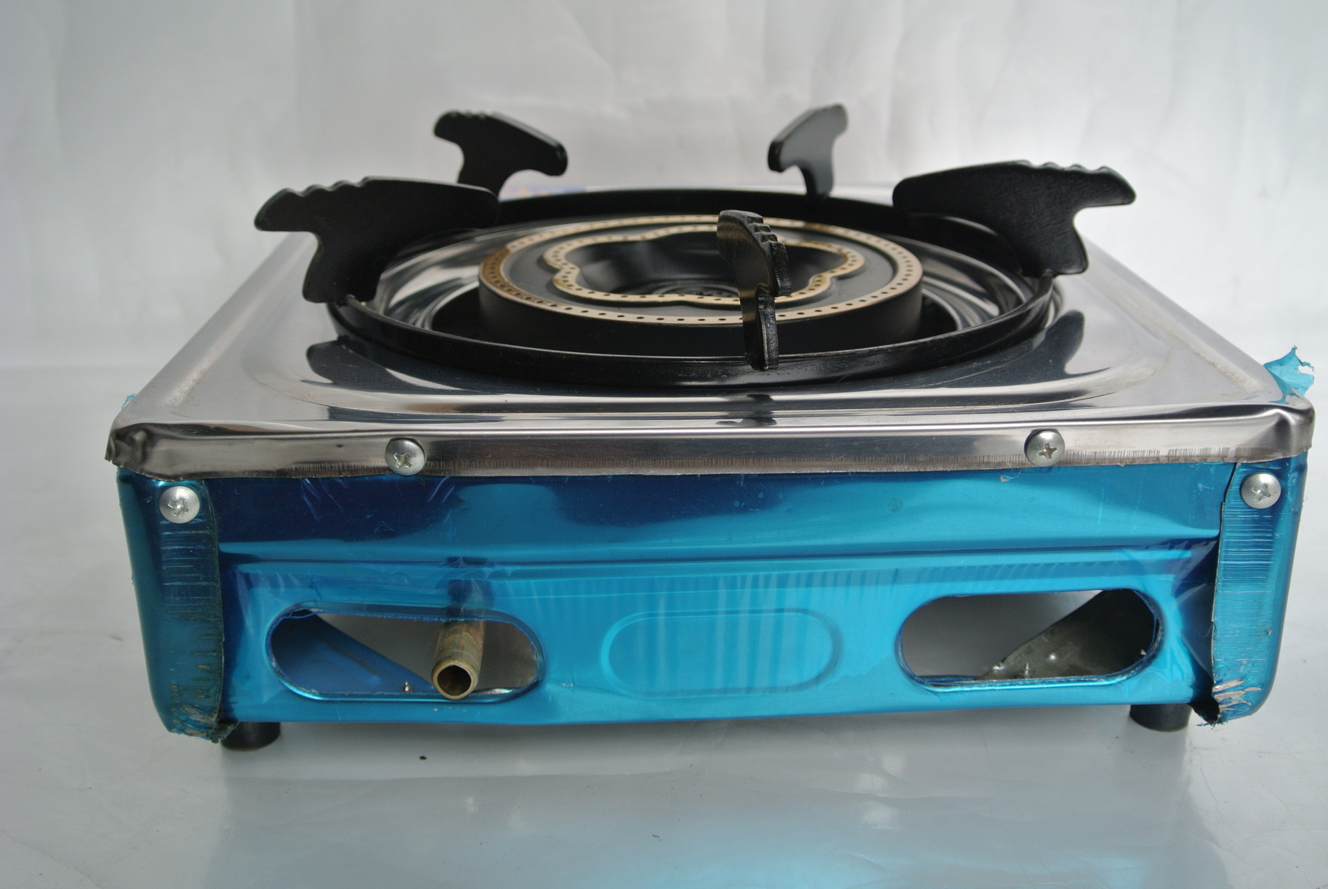 正品不锈钢节能煤气灶单灶 家用台式猛火燃气灶 液化气炉385单炉