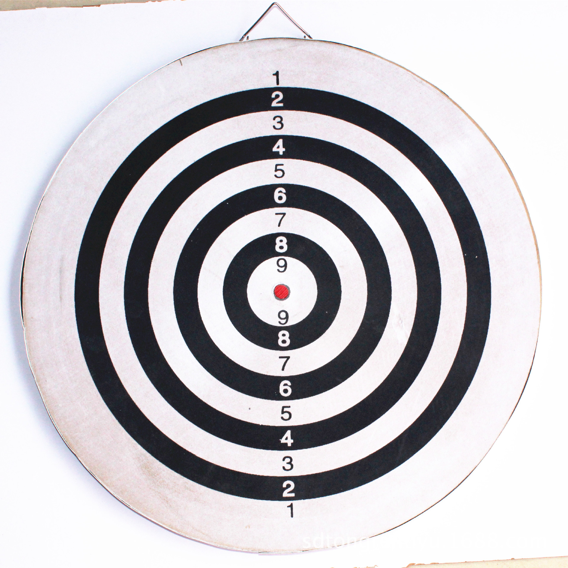 飞镖盘 飞镖靶 加厚植绒18寸两面用飞标盘 飞镖套装 送6只金属针