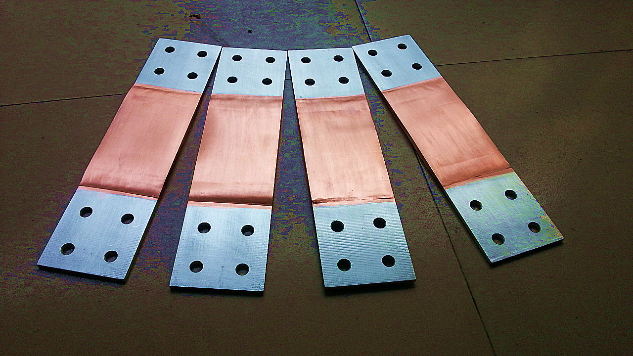 铜箔铜绞线软连接 定做铜皮铜带软连接 铜皮铜箔高压软连接