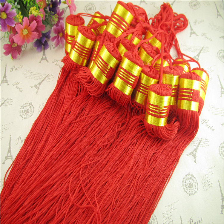 35 40cm红色灯笼须配件直径2.5 3.0灯笼穗流苏灯须吊须吊穗春节