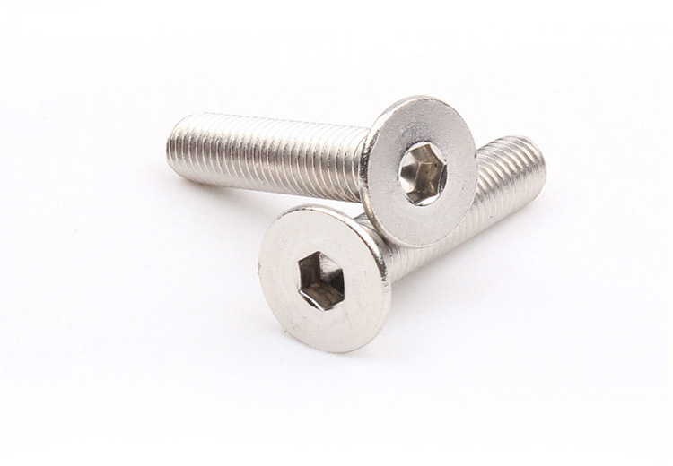 304不锈钢平头内六角螺丝沉头螺栓平杯螺丝钉国标批发m2/m2.5/m3