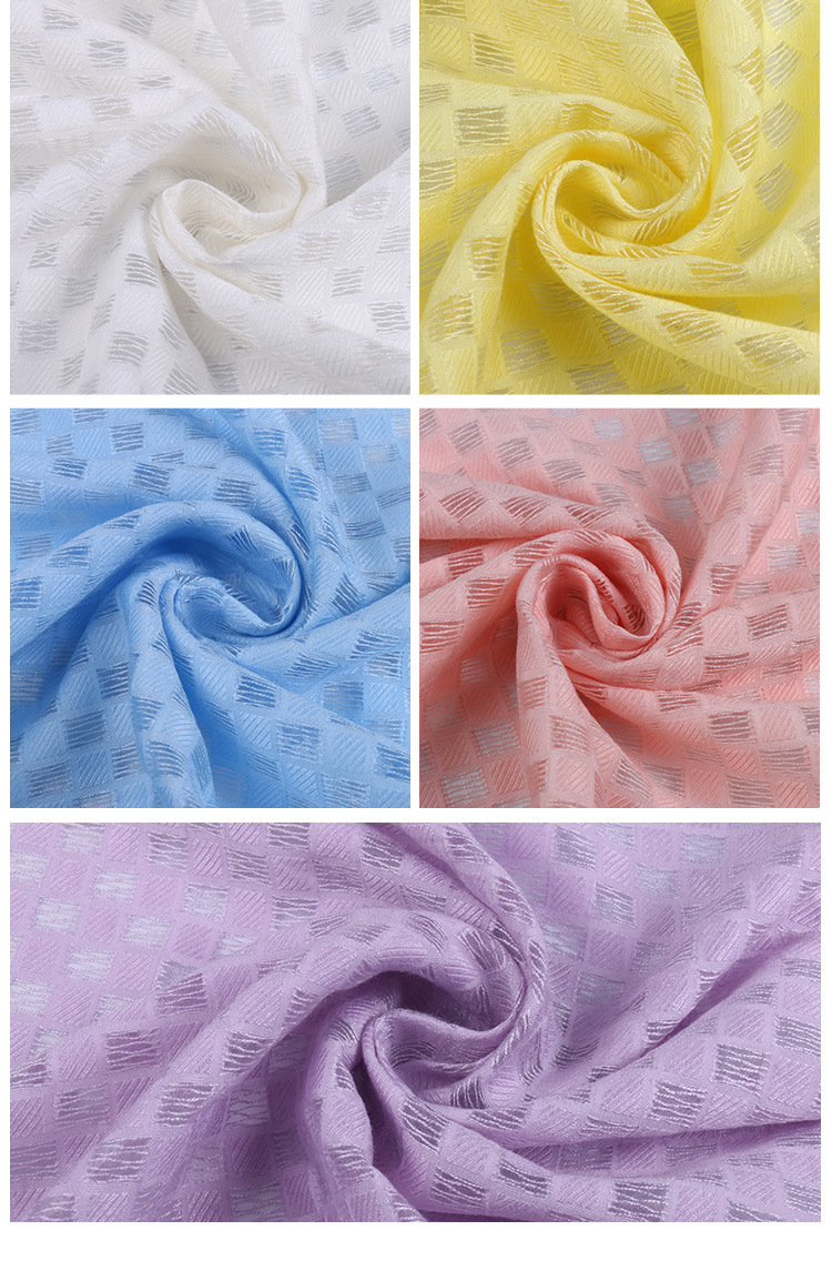 现货厂家直销时尚春秋女装裙子面料环保透气服装面料布料9色可选