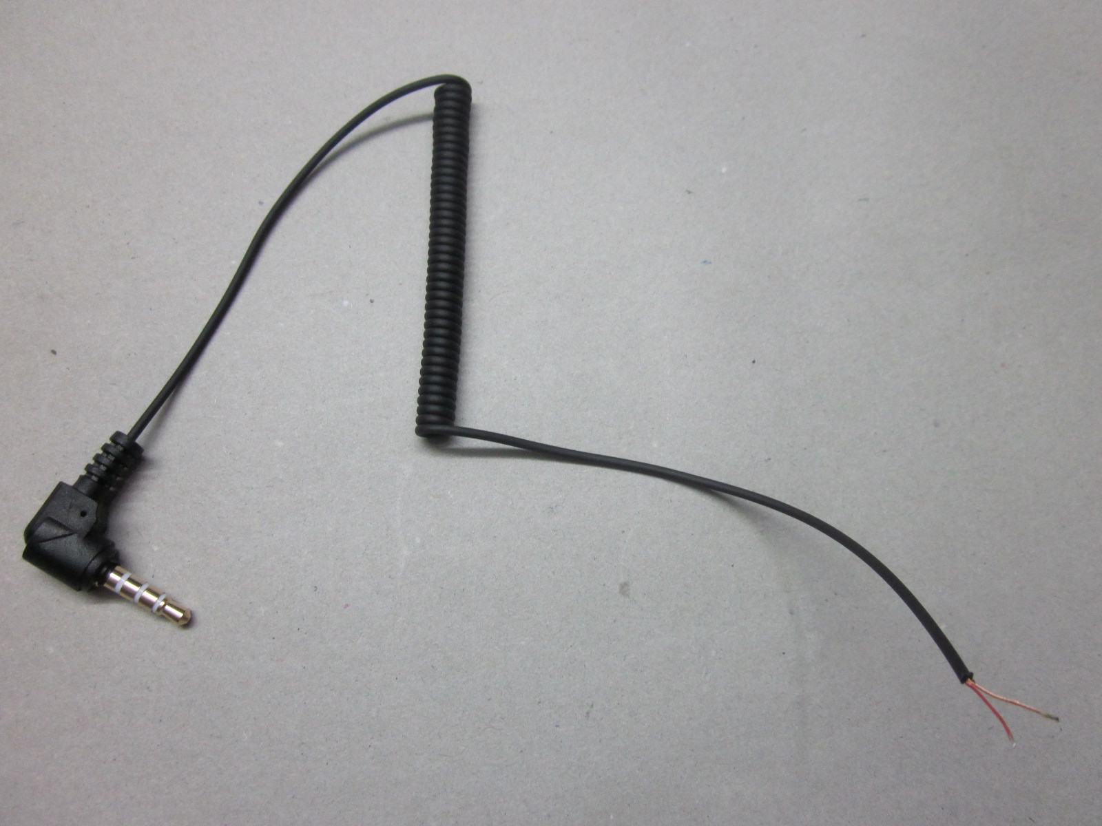 迷你自拍器弹簧线弯头 高挡自拍杆线 手机自拍杆弹弓线材